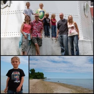 Lighthouse collage