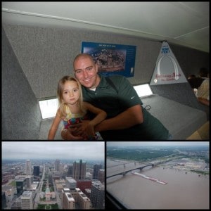Up in the arch