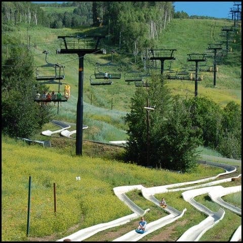 Park City Mountain Resort Slide
