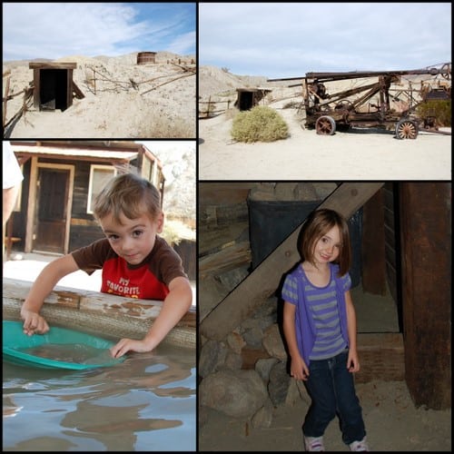 Desert Adventures- Exploring the mine and panning for gold