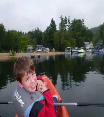 kayak at cottageplace