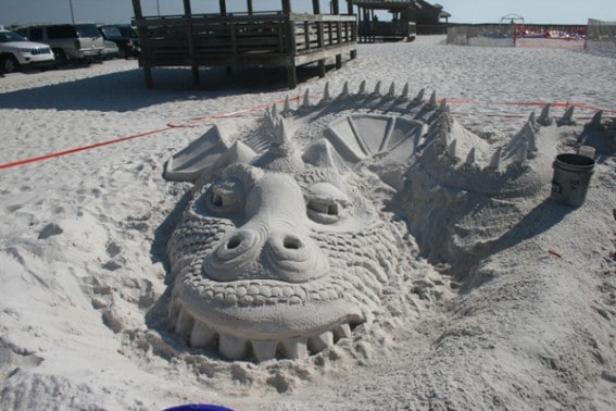 sand sculpture
