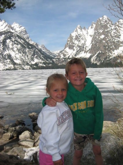 Frozen Jenny Lake - Teton NP