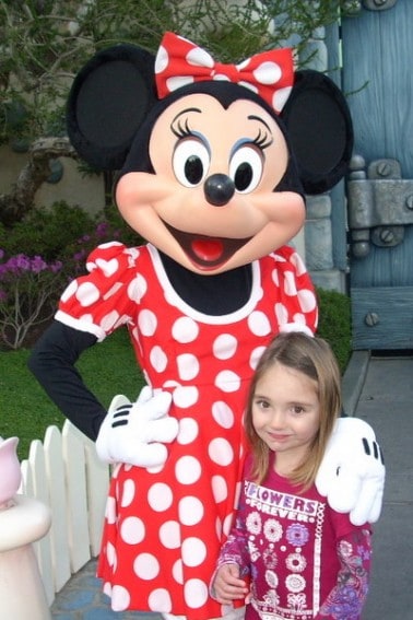 Mari with Minnie