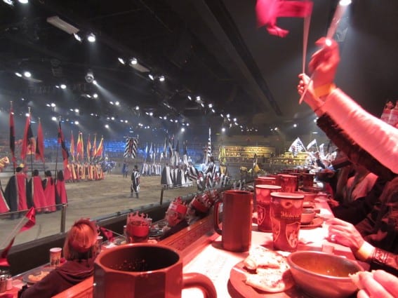 Medieval Times cheering